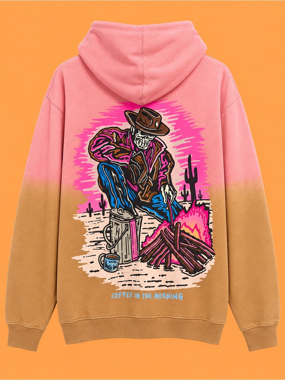 Warren Lotas “Coffee in the Morning” Graphic Pullover Hoodie